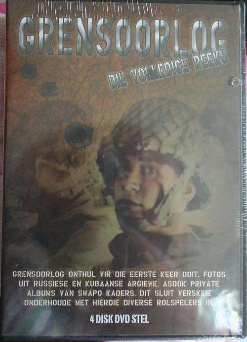 GRENSOORLOG DVD SET -- ALL 26 EPISODES--BRAND NEW--SADF BORDER WAR -NAMIBIA-ANGOLA