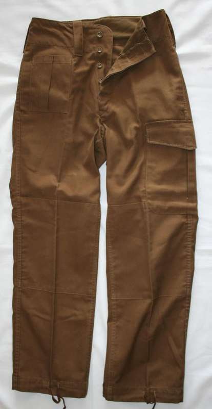 SADF NUTRIA BROWN TROUSERS SIZE 71-76 -- AS USED IN BUSH WAR