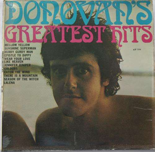 DONOVAN -- GREATEST HITS -- VINYL LP RECORD