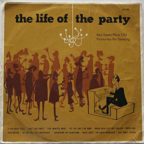 KEN ESPEN -- THE LIFE OF THE PARTY -- VINYL LP RECORD