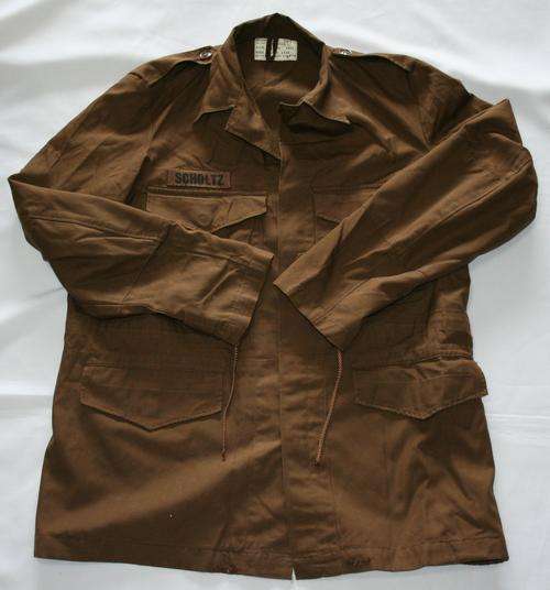 SADF--NUTRIA BROWN BUSHJACKET---SIZE: LARGE -- AS USED IN BUSH WAR