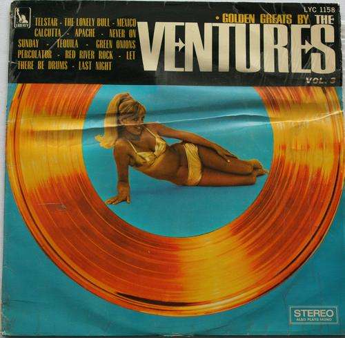 THE VENTURES-- GOLDEN GREATS VOL 3 -- VINYL LP RECORD