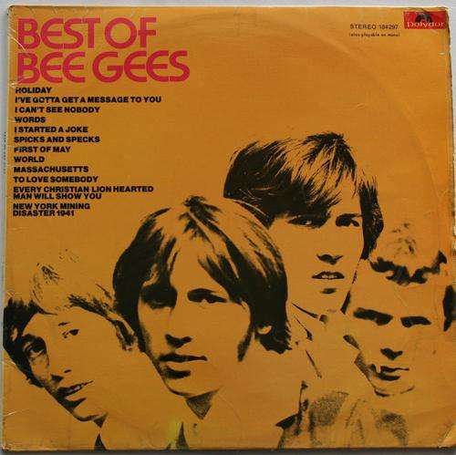 THE BEE GEES -- THE BEST OF -- VINYL LP RECORD