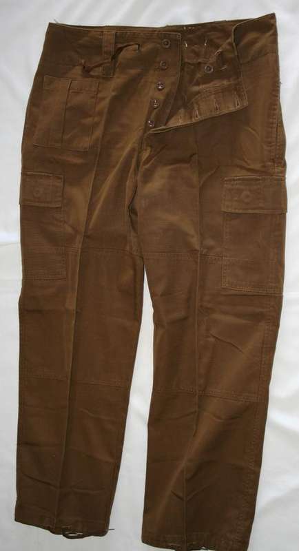 SADF NUTRIA BROWN TROUSERS SIZE 97-79  -- AS USED IN BUSH WAR