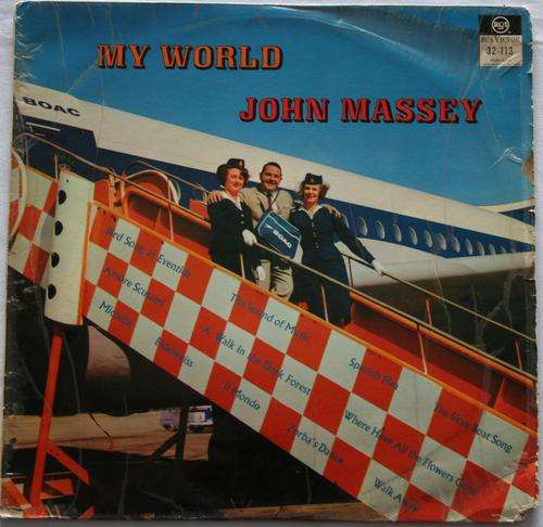 JOHN MASSEY -- MY WORLD -- VINYL LP RECORD