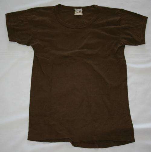 SADF -- NUTRIA BROWN T-SHIRT -- SIZE: MEDIUM -- BUSH WAR ERA