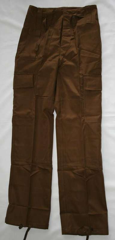 SADF NUTRIA BROWN TROUSERS SIZE 66-79  -- NEW -- AS USED IN BUSH WAR