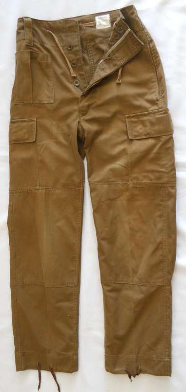 SADF NUTRIA BROWN TROUSERS SIZE 71-76  -- AS USED IN BUSH WAR