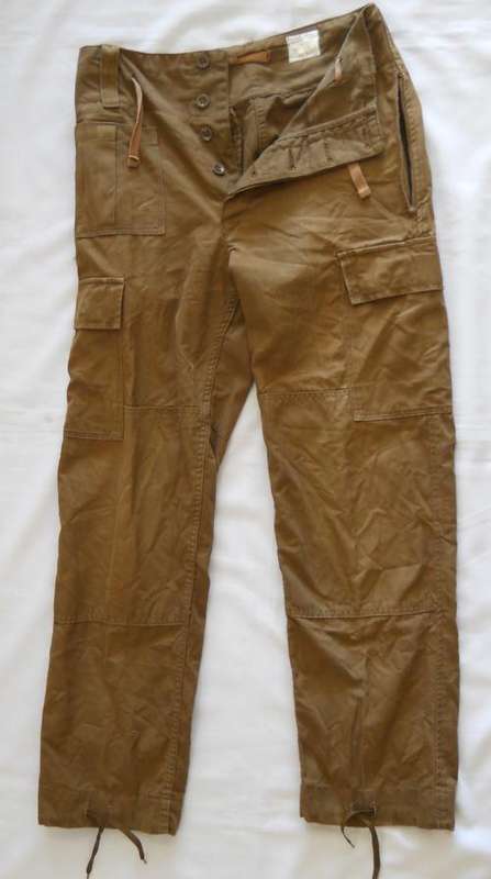 SADF NUTRIA BROWN TROUSERS SIZE 76-79  -- AS USED IN BUSH WAR