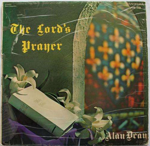 ALAN DEAN -- THE LORDS PRAYER -- VINYL LP RECORD