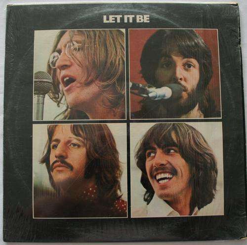 THE BEATLES--- LET IT BE -- VINYL LP RECORD