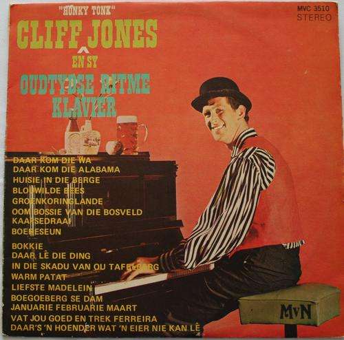 CLIFF JONES -- EN SY OUTYDSE RITME KLAVIER -- VINYL LP RECORD