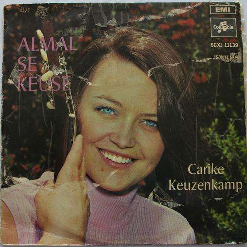 CARIKE KEUZENKAMP -- ALMAL SE KEUSE -- VINTAGE AFRIKAANS VINYL LP RECORD