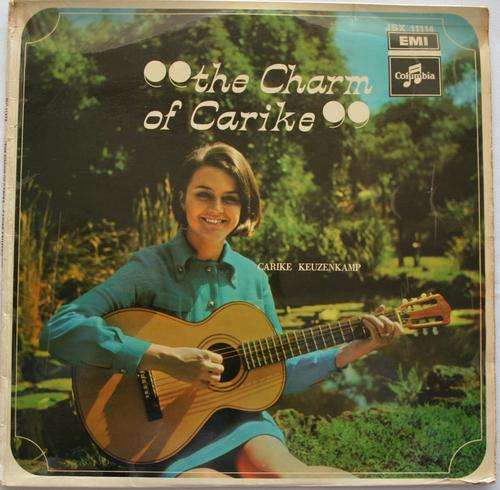 CARIKE KEUZENKAMP -- THE CHARM OF CARIKE -- VINTAGE AFRIKAANS VINYL LP RECORD