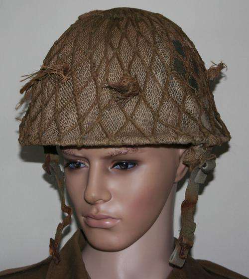 SADF -- ARMY STEEL HELMET WITH INNER LINER--BUSH WAR ERA