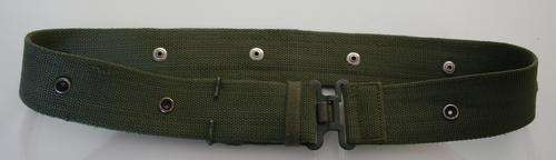 SADF CANVAS WEBBELT -- 100cm -- VERY GOOD CONDITION -- BUSH WAR ERA