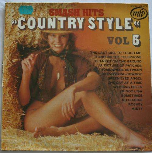 SMASH HITS COUNTRY STYLE -- VOL 5 -- VINYL LP RECORD