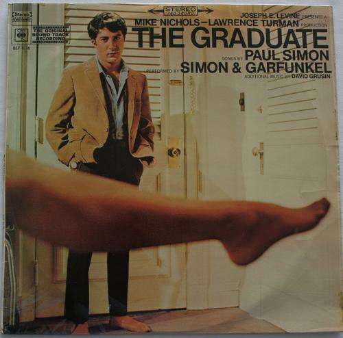 THE GRADUATE -- ORIGINAL MOVIE SOUNDTRACK -- VINYL LP RECORD