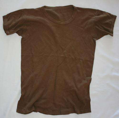 SADF -- NUTRIA BROWN T-SHIRT -- SIZE: MEDIUM -- BUSH WAR ERA