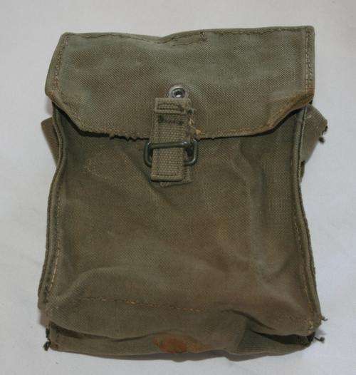SADF -- PATTERN 61/ RHODESIAN, SIDE POUCH, PART  --  BUSH WAR ERA