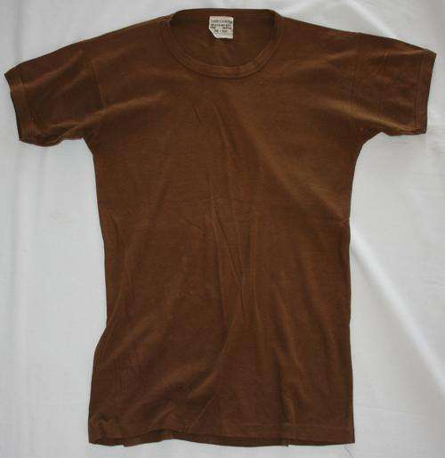 SADF -- NUTRIA BROWN T-SHIRT -- SIZE: MEDIUM -- BUSH WAR ERA