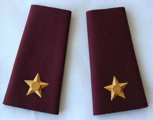 SADF -- MEDICAL CORPS -- 2nd LIEUTENANT RANK EPAULETTES--BUSH WAR ERA