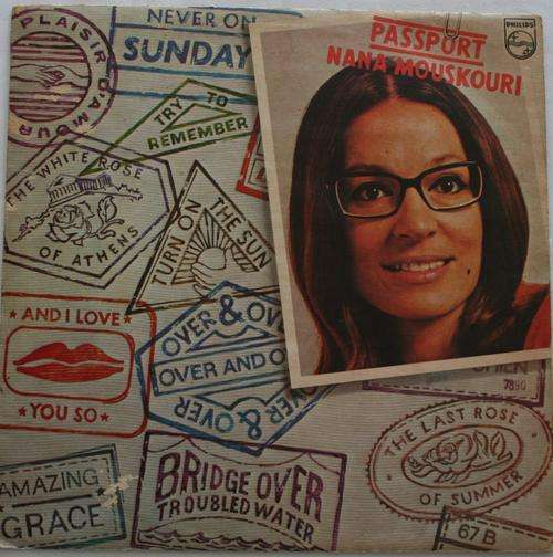 NANA MOUSKOURI -- PASSPORT -- VINYL LP RECORD