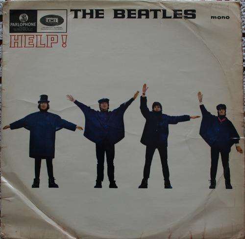 THE BEATLES -- HELP -- VINYL LP RECORD