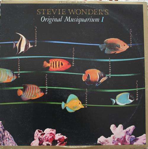 STEVIE WONDER -- MUSIQUARIUM --  DOUBLE VINYL LP RECORD