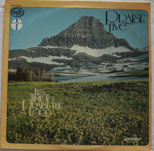MARANATHA SINGERS -- PRAISE 5 -- VINYL LP RECORD