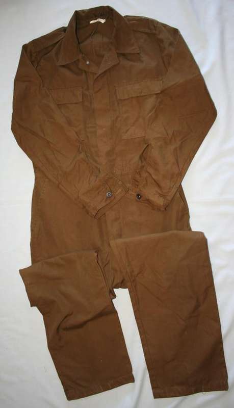 SADF NUTRIA BROWN OVERALL -- SIZE: RR 92 -- BUSH WAR ERA