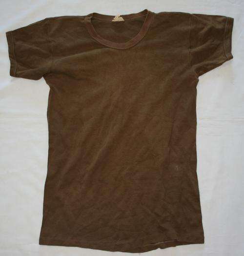 SADF -- NUTRIA BROWN T-SHIRT -- SIZE: MEDIUM -- BUSH WAR ERA