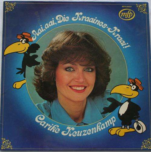CARIKE KEUZENKAMP -- AAI , AAI DIE KRAAINES KRAAI - VINTAGE KIDDIES VINYL LP RECORD