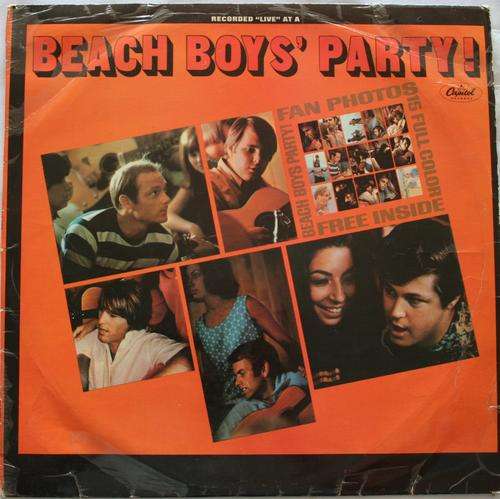 BEACH BOYS -- PARTY! -- VINYL LP RECORD