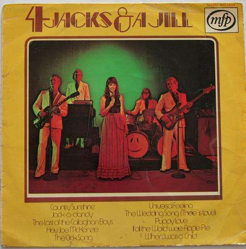 FOUR JACKS AND A JILL-- FEATURING GLENYS LYNNE -- VINYL LP RECORD