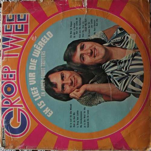 GROEP 2 -- EK IS LIEF VIR DIE WERELD -- VINYL LP RECORD