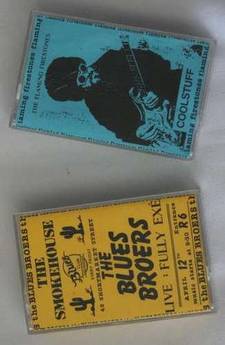 2 X BOOTLEG JAZZ MUSIC CASSETTE TAPES -- AS NEW -- 4 TRACK TAPES