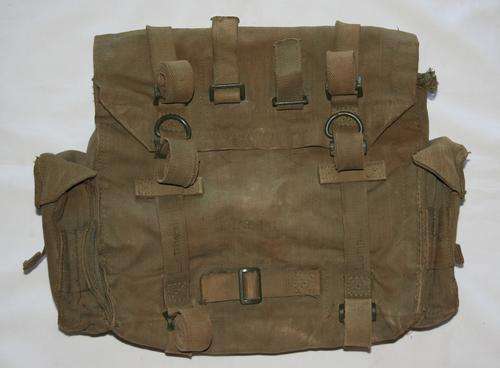 SADF -- PAT 73 BACKPACK , GROOTSAK -- GOOD CONDITION
