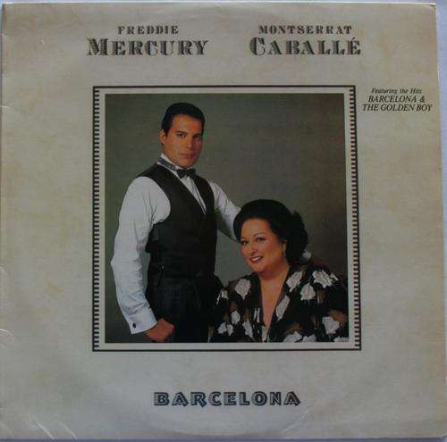 FREDDIE MERCURY & MONTSERRAT CABALLE -- BARCELONA -- VINYL LP RECORD