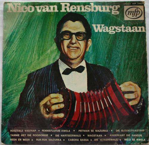 NICO VAN RENSBURG -- WAGSTAAN -- VINTAGE AFRIKAANS VINYL LP RECORD
