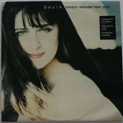 BASIA -- LONDON,WARSAW, NEW YORK --VINYL LP RECORD