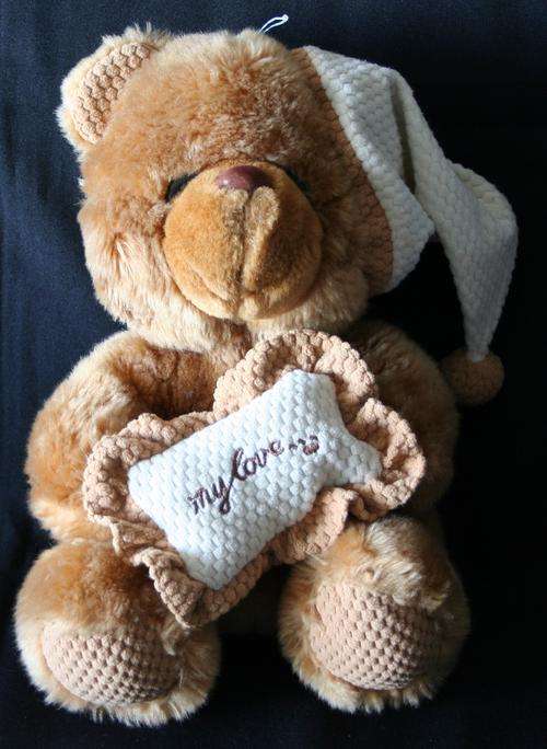 PRIMA TOYS -- MY LOVE BEAR -- SITTING 32cm HIGH -- BEAUTIFUL!