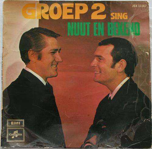 GROEP 2 -- NUUT EN BEKEND -- VINTAGE VINYL LP RECORD