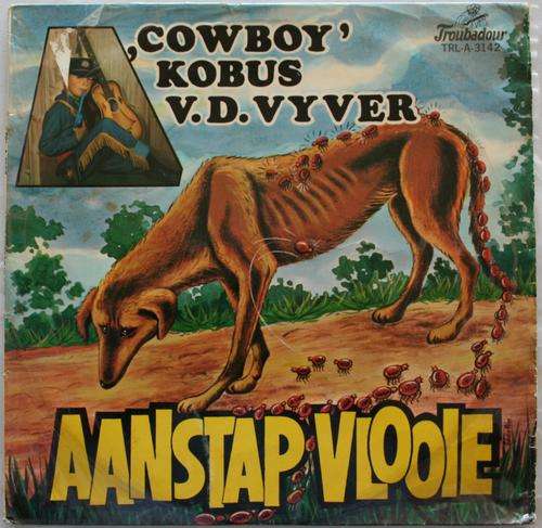 "COWBOY" KOBUS V.D. VYFER -- AANSTAP VLOOIE -- VINTAGE VINYL LP RECORD