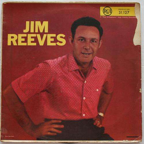 JIM REEVES -- VINYL LP RECORD