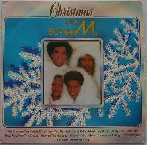 BONEY M -- CHRISTMAS WITH.....--  VINYL LP RECORD