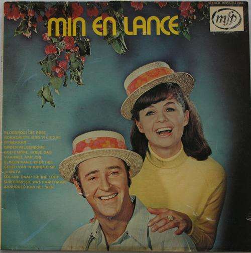 MIN SHAW EN LANCE JAMES -- MIN EN LANCE -- VINYL LP RECORD