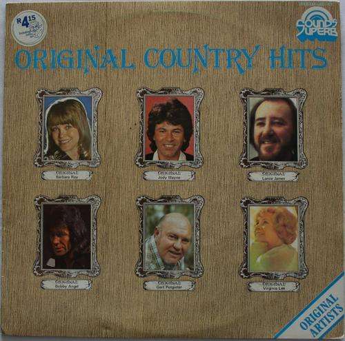 ORIGINAL COUNTRY HITS -- VARIOUS --VINYL LP RECORD