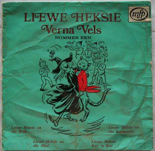 LIEWE HEKSIE VOL 1 -- VERNA VELS -- VINTAGE AFRIKAANS KIDDIES VINYL LP RECORD