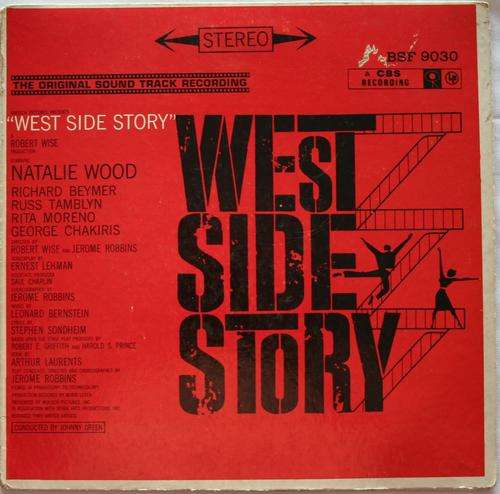 WEST SIDE STORY -- ORIGINAL MOVIE SOUNDTRACK -- VINYL LP RECORD